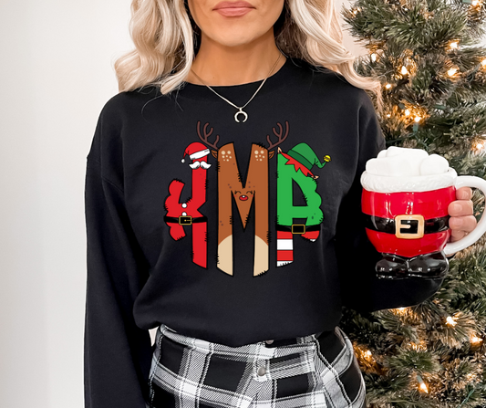 Custom Christmas Monogram