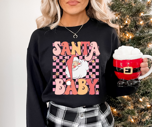 Retro Santa Baby Pink